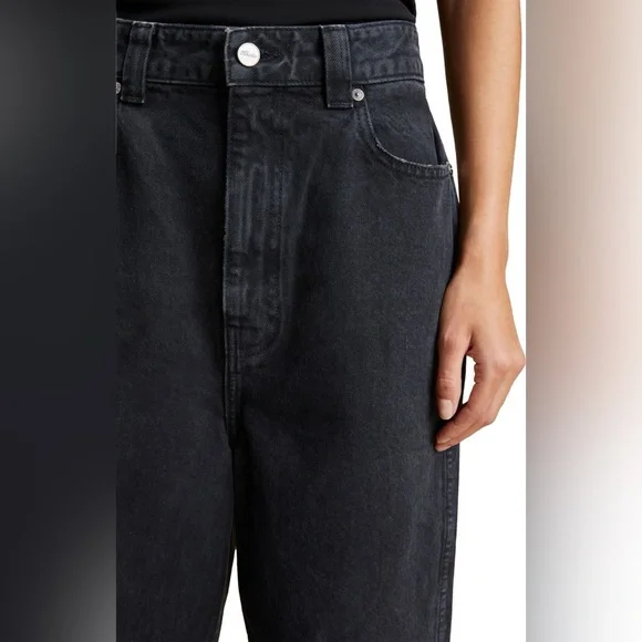 KHAITE Black Boyfriend Jeans - Picture 3 of 7